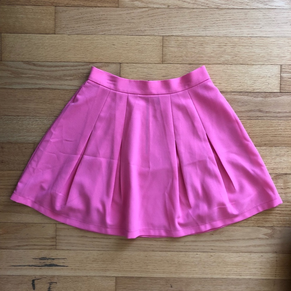 Pink skater skirt